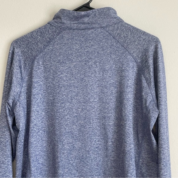 Iceburg Men’s Blue 1/4 Zip Running Athletic Pullover Jacket - Large - Picture 4 of 6